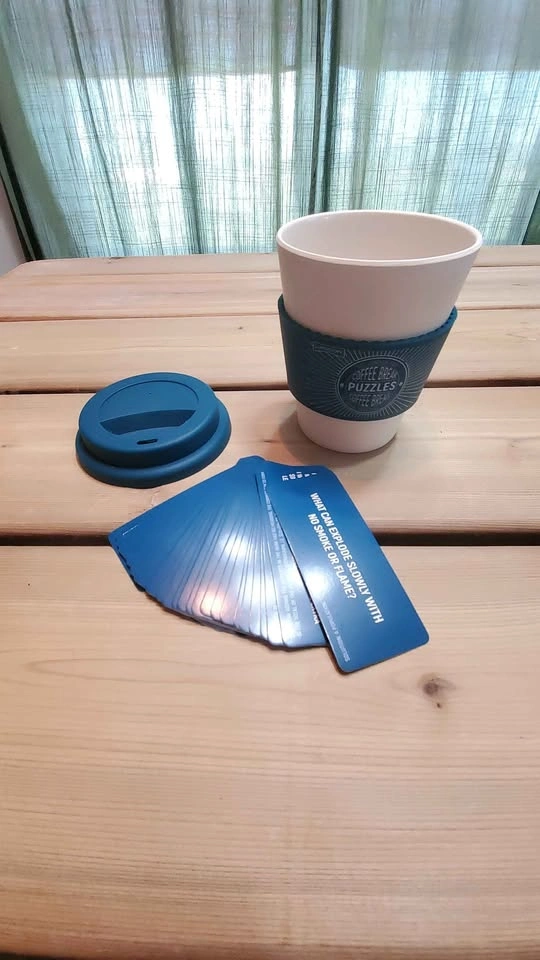 Coffee Break Puzzles Travel Mug Set - photo 2
