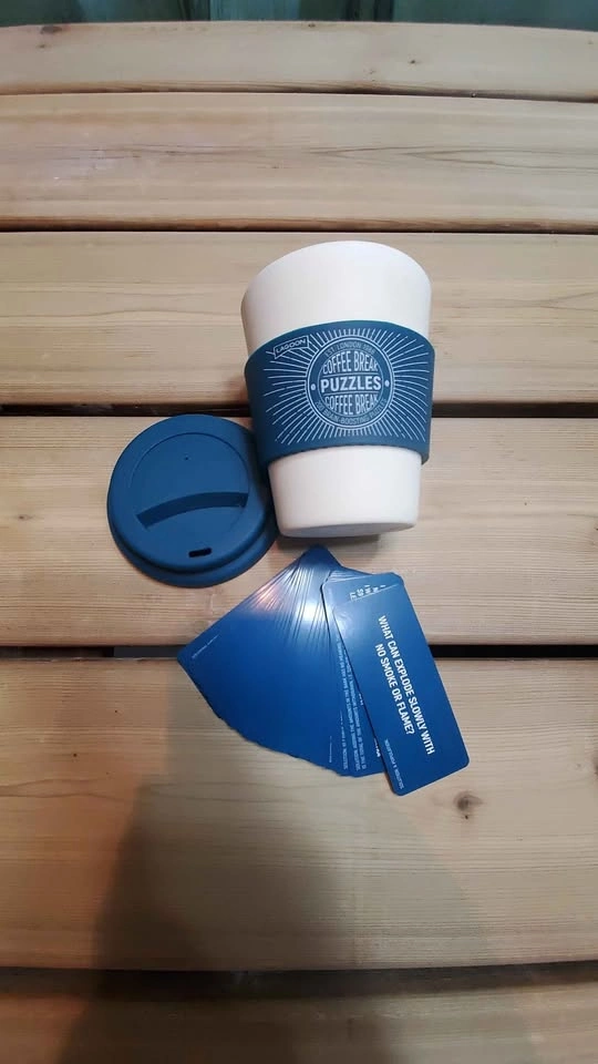 Coffee Break Puzzles Travel Mug Set - photo 3