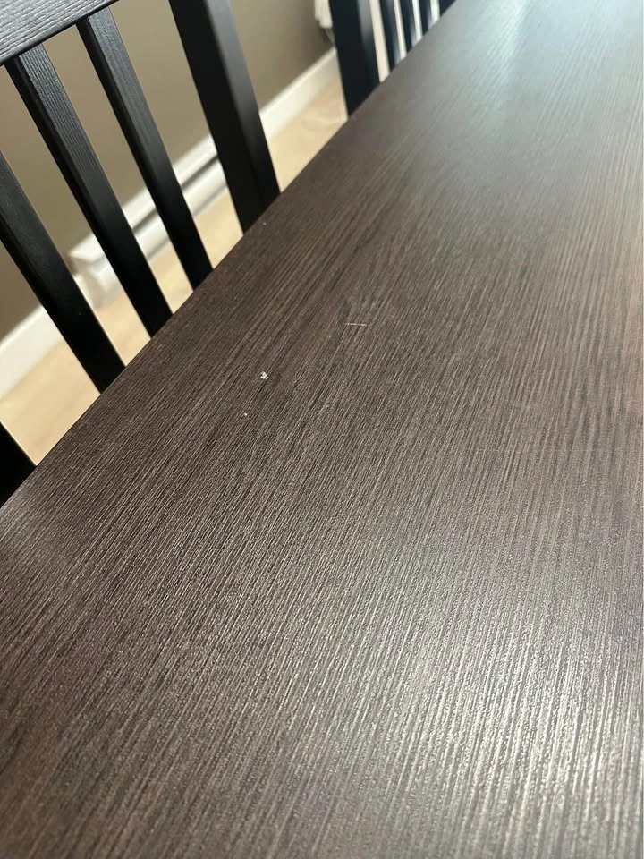 IKEA Extendable Dining Table + 6 Chairs - photo 3