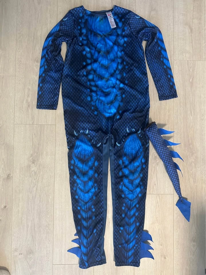 Blue Dragon Halloween Costume – Kids Size L (10–12) - photo 3