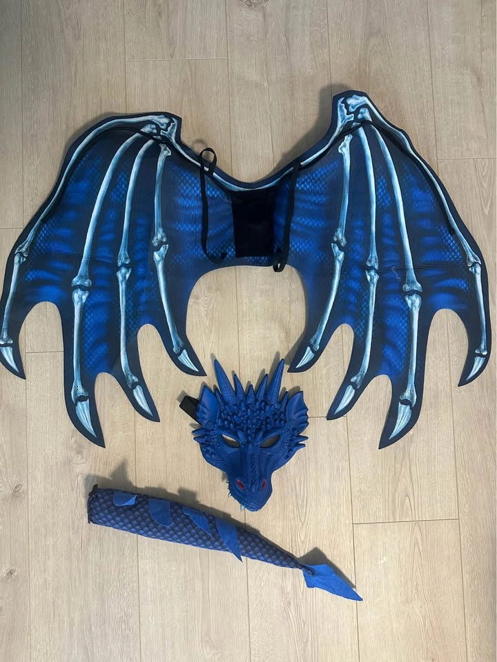 Blue Dragon Halloween Costume – Kids Size L (10–12) - photo 4