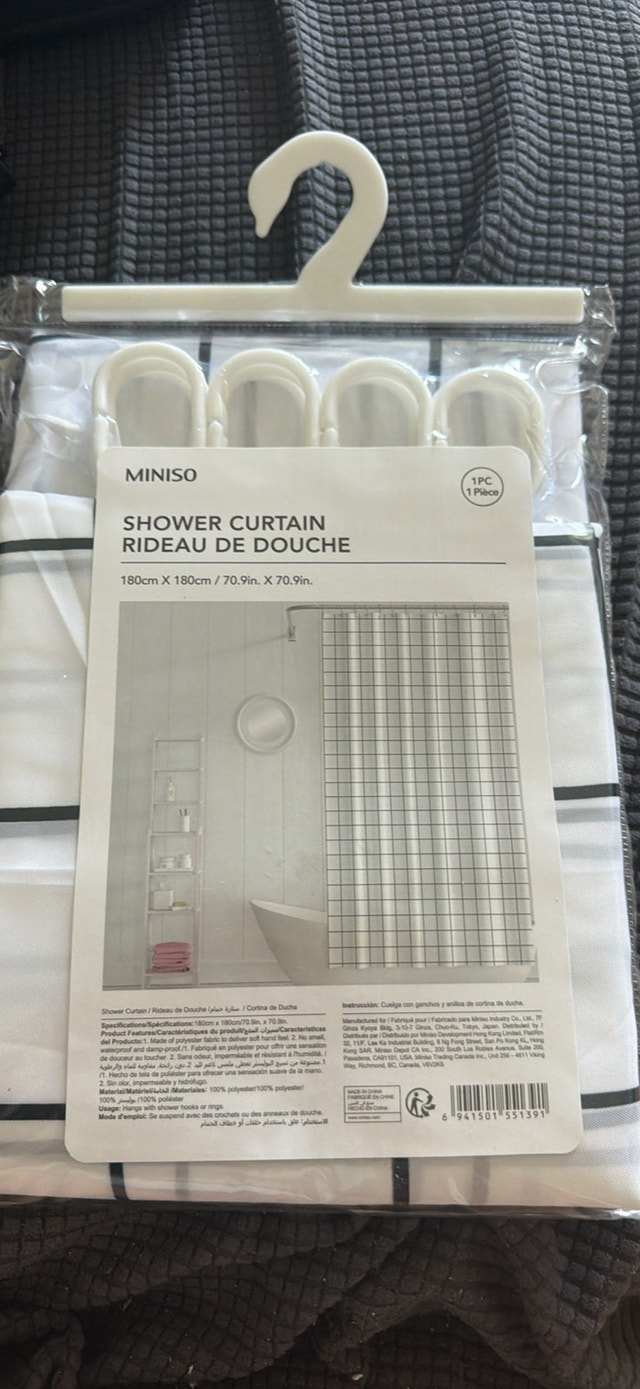 Miniso Shower Curtain