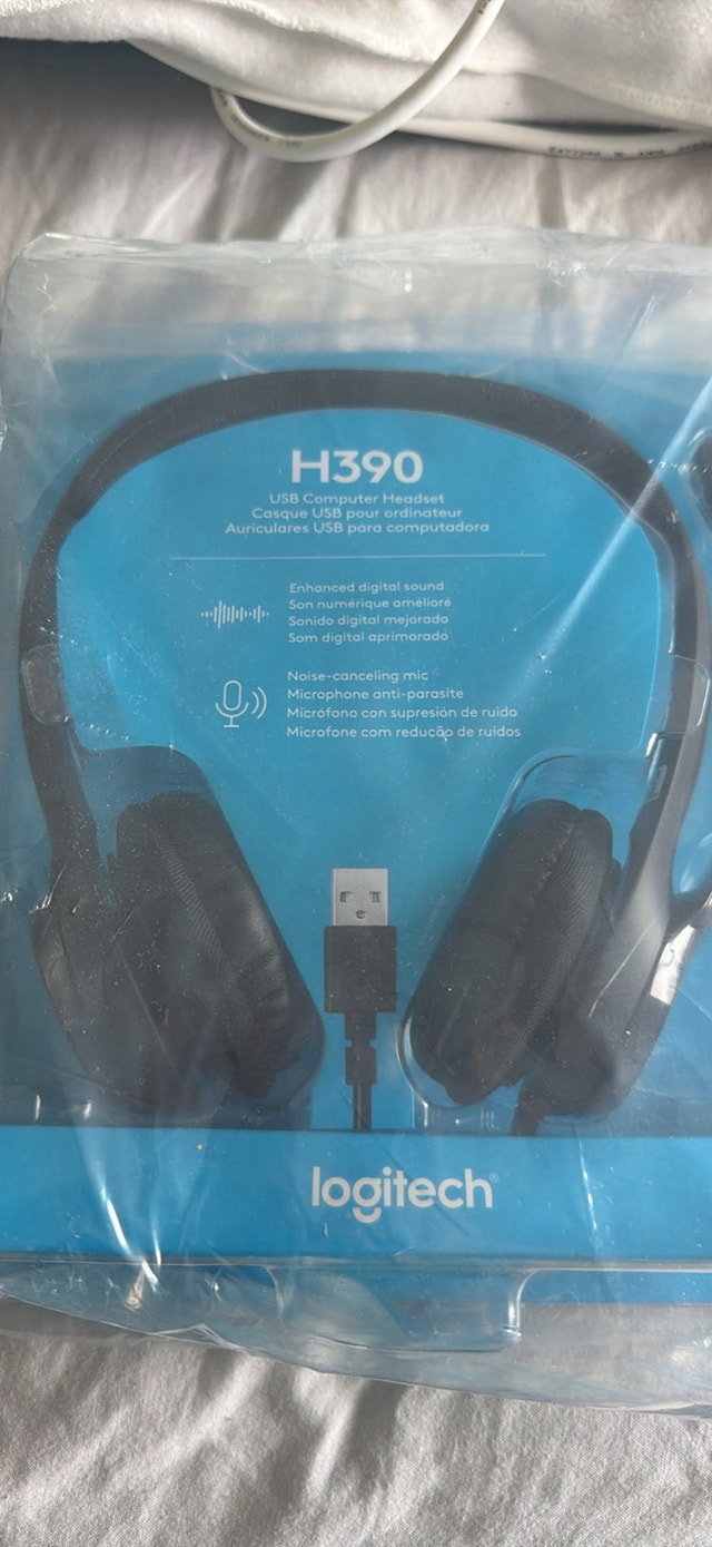 Logitech H390 USB Computer Headset