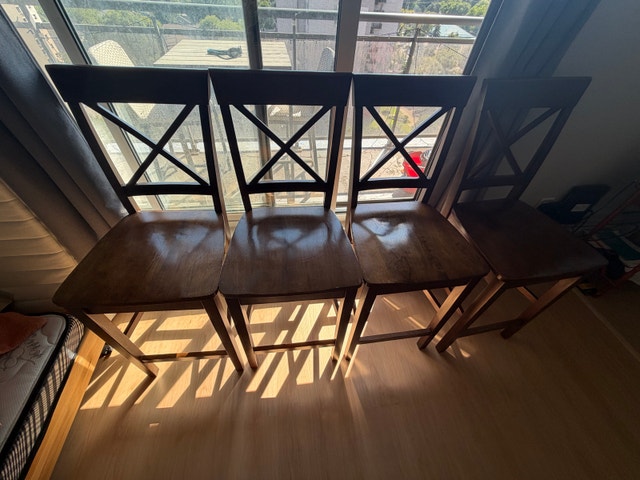 Square Dining Table and Four Chairs - photo 5