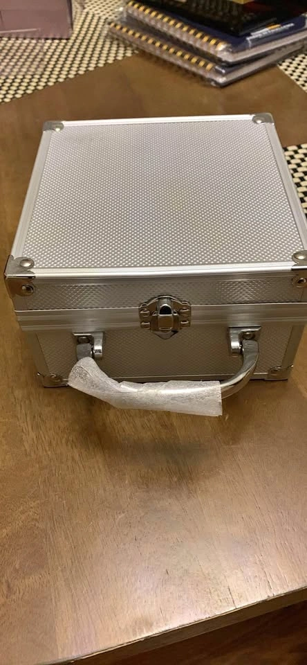 The Color Institute Makeup Kit in Silver Vanity Case