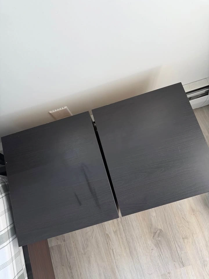 IKEA MALM 2-Drawer Chests - Black-Brown (Pair) - photo 5