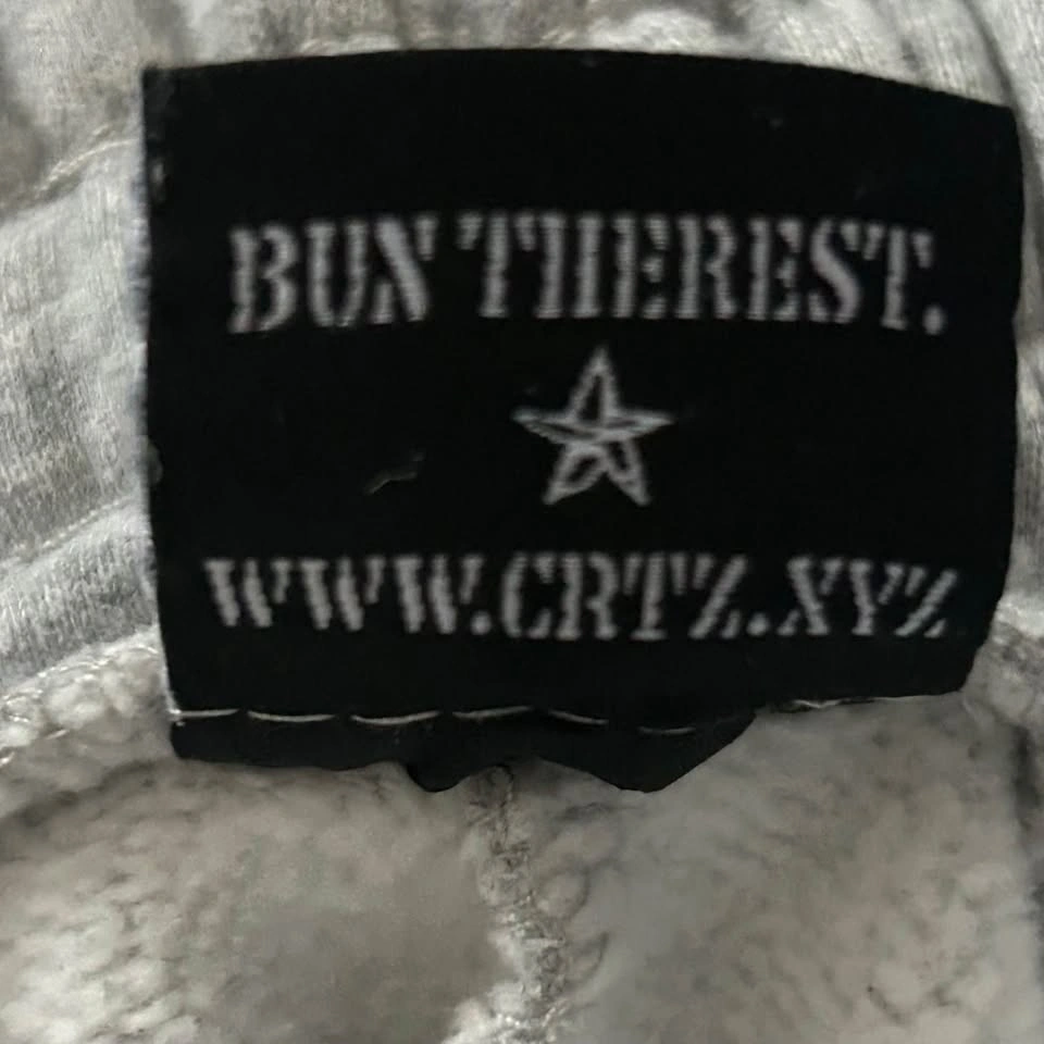 Corteiz Puff Print Island Shorts Grey (Size S) - photo 4