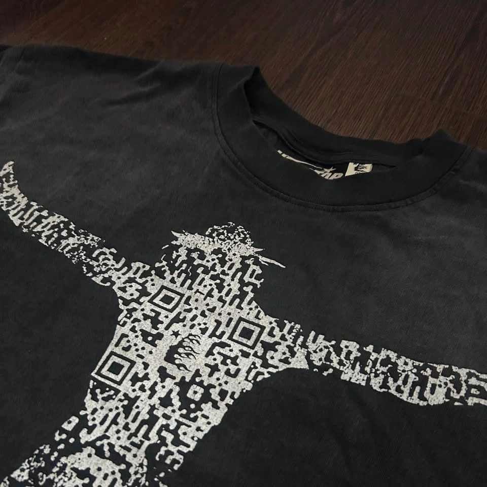 Hellstar Jesus Qr Code Tee (Size M) - photo 2