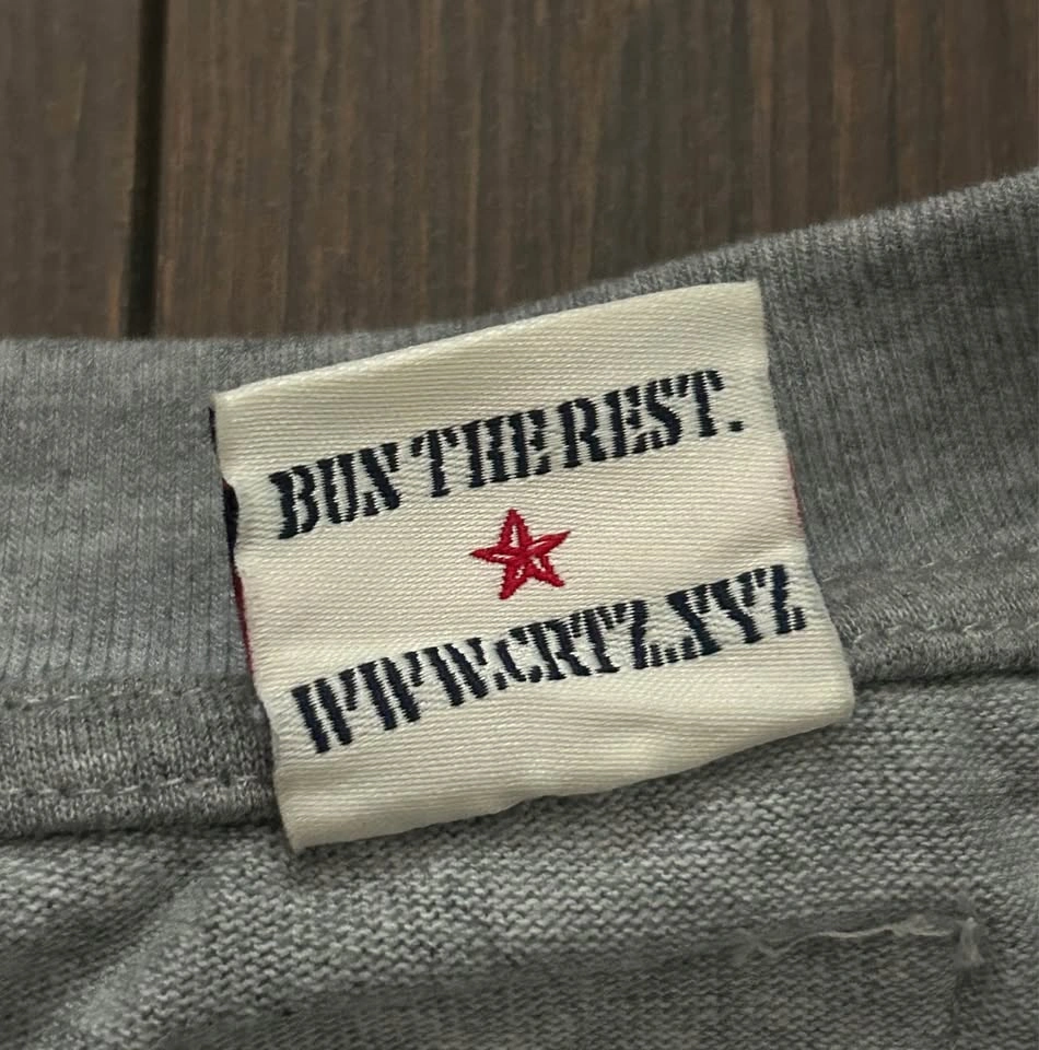 Corteiz HMP Panel Tee 'Grey' (Size S) - photo 4