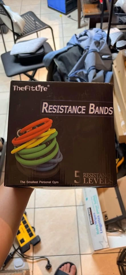 TheFitLife Resistance Bands 5 Levels - photo 2