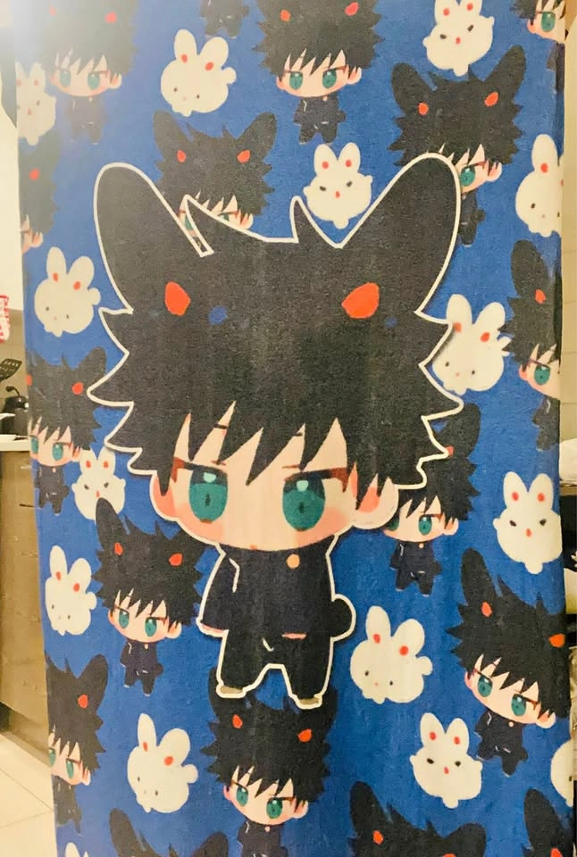 Jujutsu Kaisen Megumi Bunny Blanket
