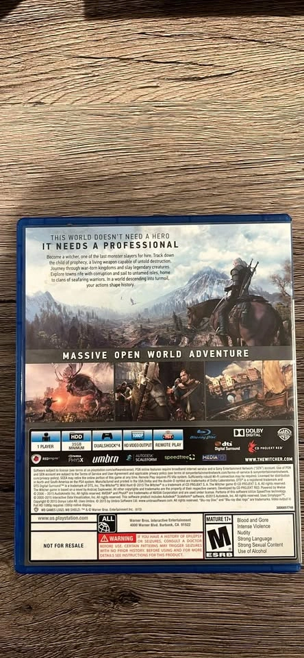 The Witcher 3: Wild Hunt - PlayStation 4 - photo 2