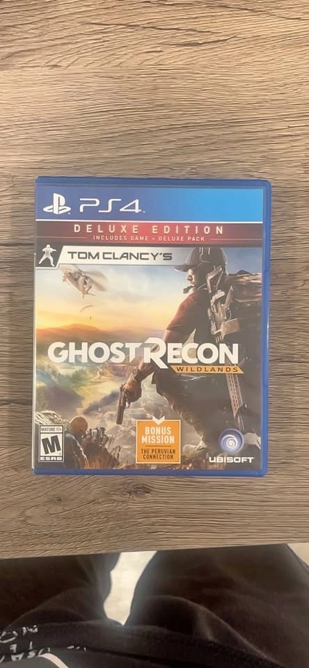 Sony PS4 Tom Clancy's Ghost Recon Wildlands Deluxe Edition Game