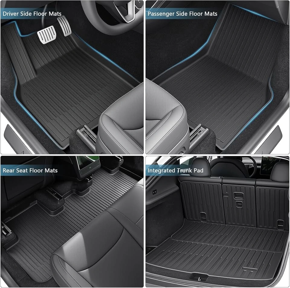 Maysoo All-Weather TPE Floor Mats for 2025-2026 Tesla Model Y - photo 2