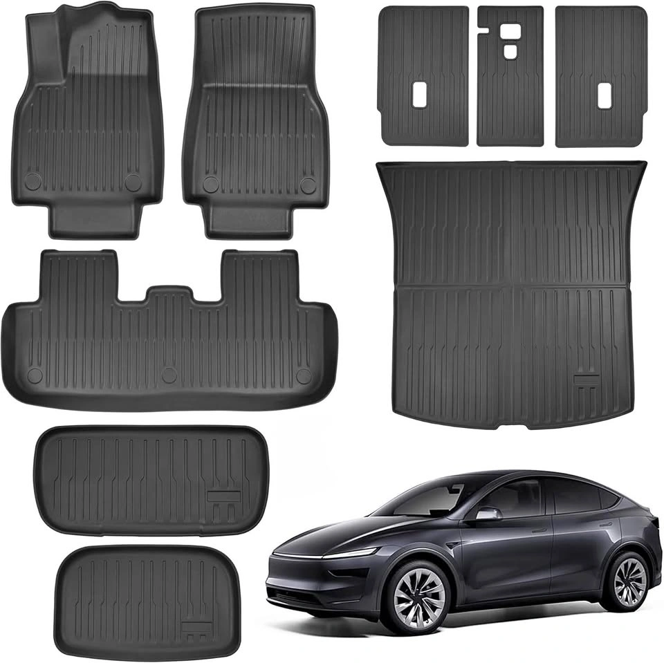 RUTU Custom Fit Floor Mats for Tesla Model Y 2026 Juniper