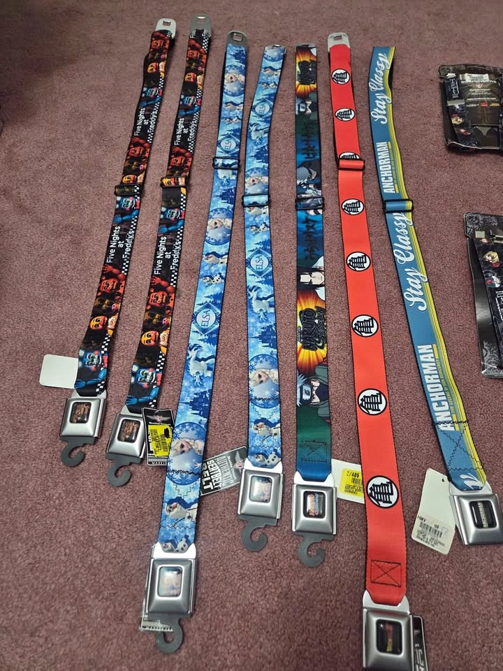 Suspenders & Seatbelt Belts!