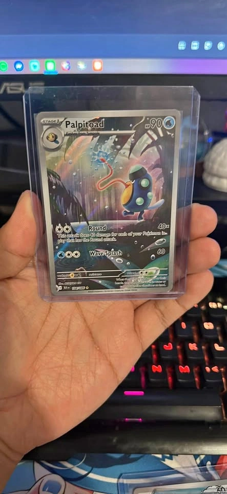 Pokémon Palpitoad 104/098 Trading Card