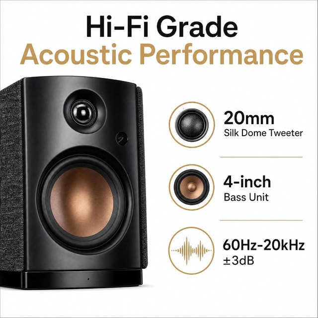 HiVi-Swans OS-10 Premium Hi-Fi Speakers – Powerful Clean Sound - photo 5
