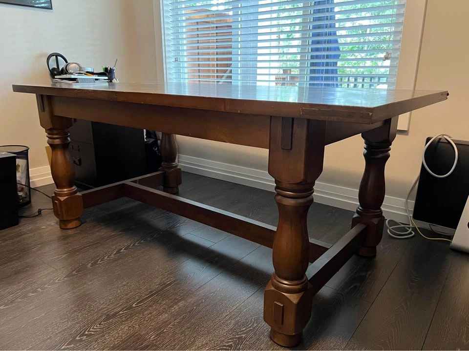 Solid Wood Dining Table 72x36 - photo 2