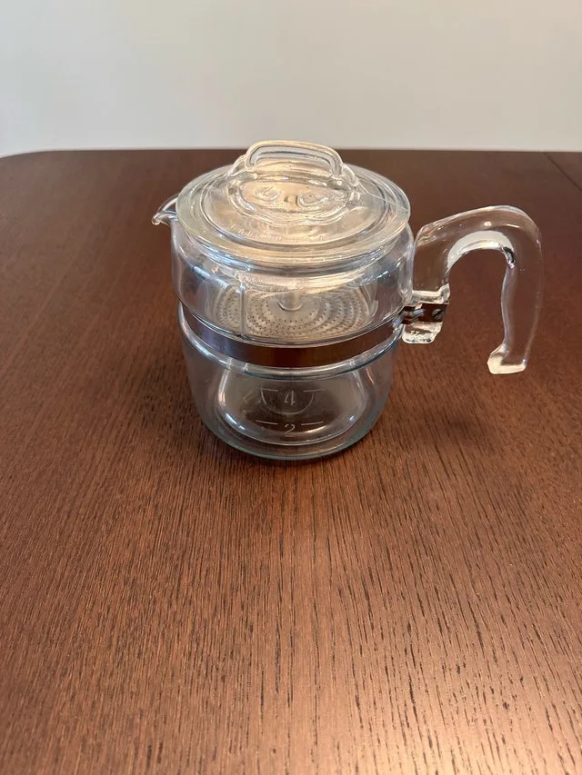 Vintage Pyrex 7754 4 Cup Percolator