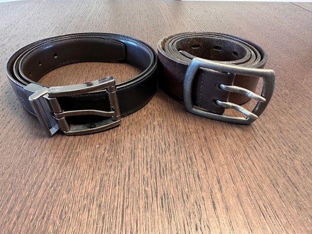 Dockers Men's Leather Belts Size 38
