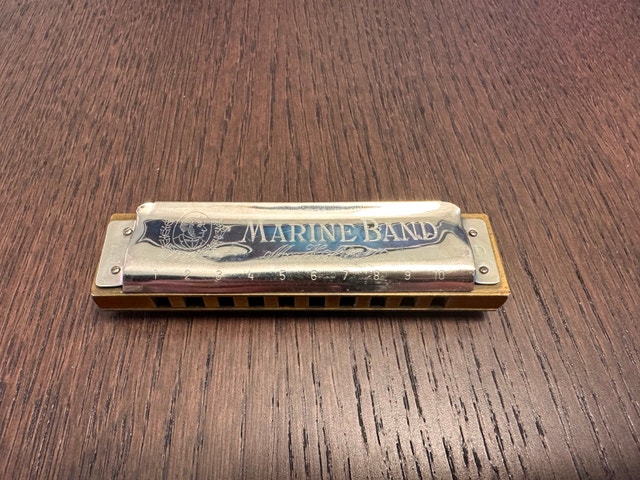 Pre-1950 Hohner Harmonica A440 D - photo 2