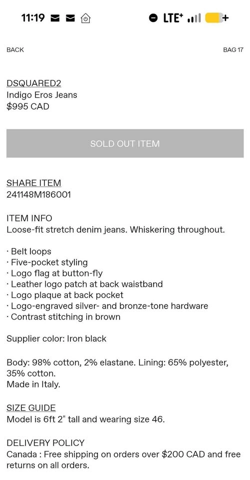 DSQUARED2 Indigo Loose-fit jeans - photo 3