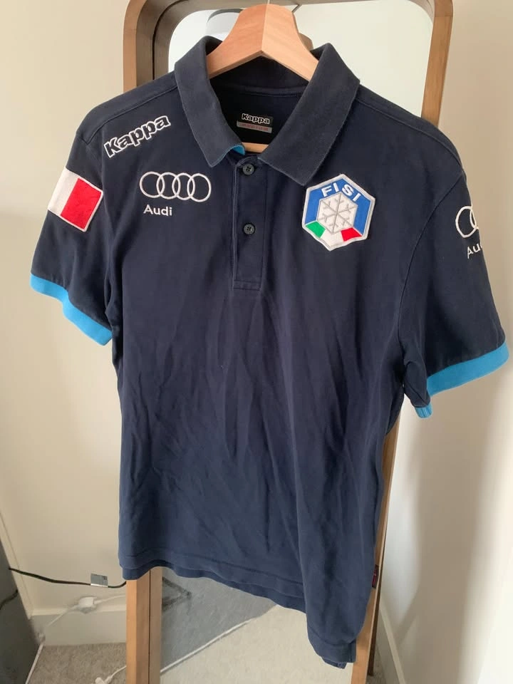 Men's Kappa x FISI Italian Winter Sports Team Polo Shirt - photo 2