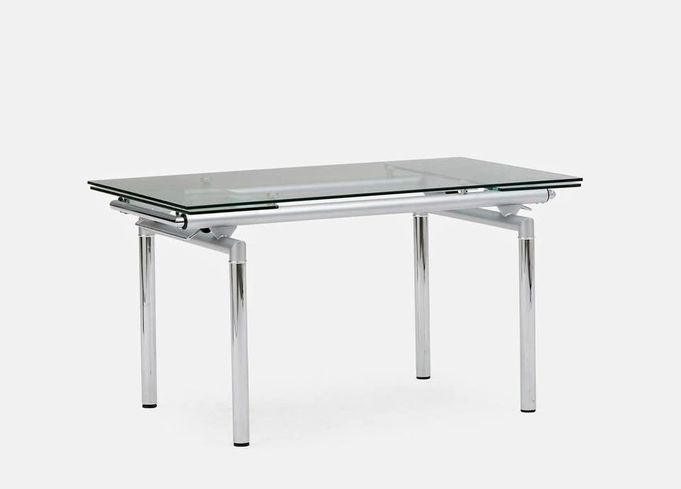 Structube Europa Extendable Glass Dining Table