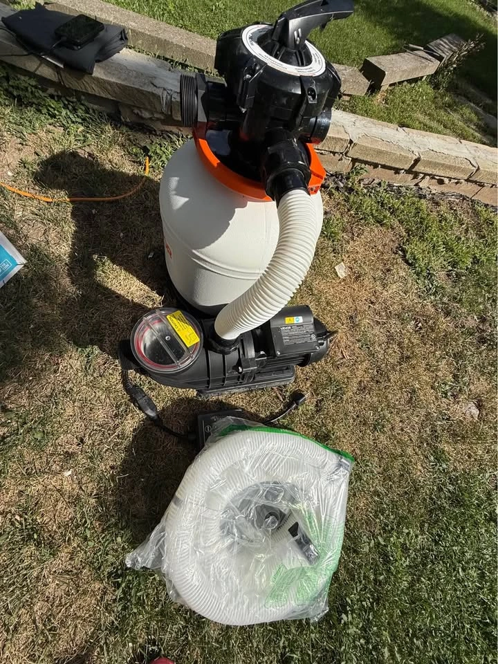 Sand Filter Pump for Above Ground Pools, 0.75 HP 3500 GPH - photo 3