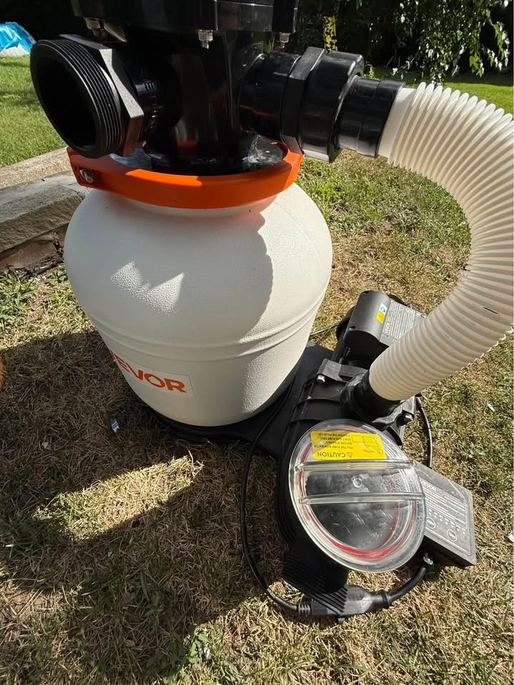 Sand Filter Pump for Above Ground Pools, 0.75 HP 3500 GPH - photo 4
