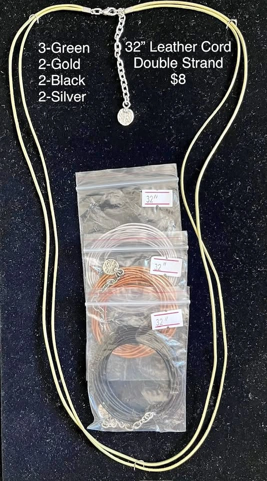 32" Leather Cord