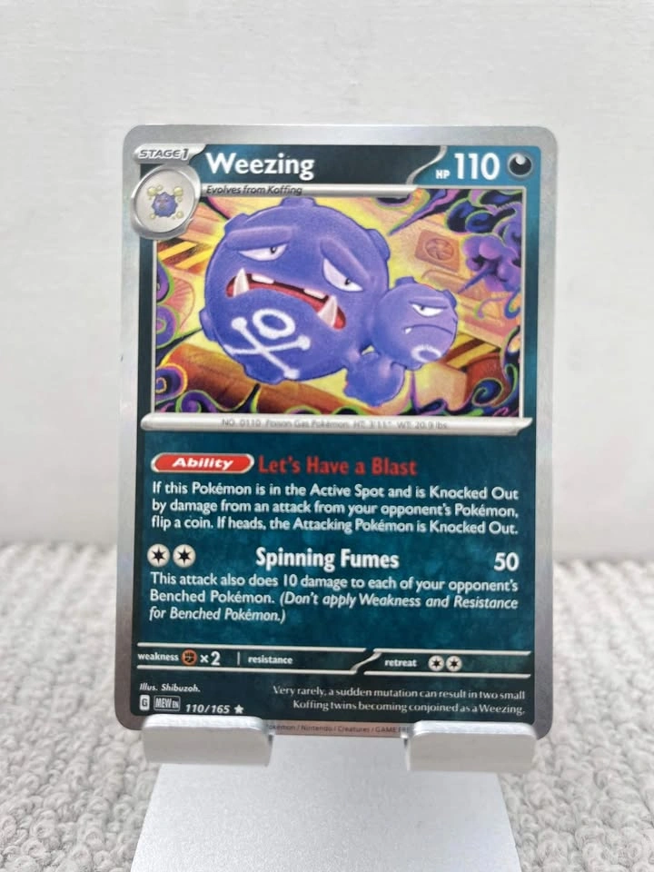 Weezing Holo - SV: Scarlet & Violet 151 (MEW) Pokemon Card