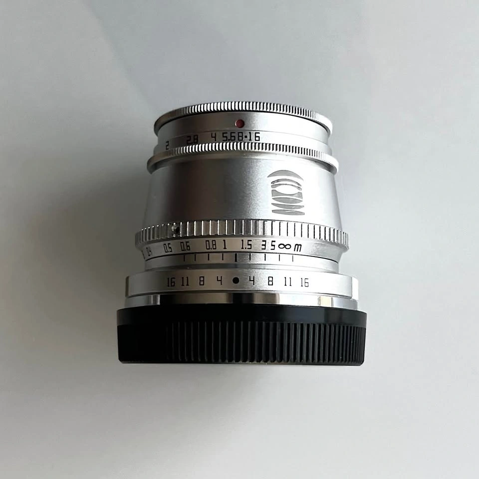 TTArtisan 35mm f/1.4 Lens for Canon EOS-M - Silver - photo 2