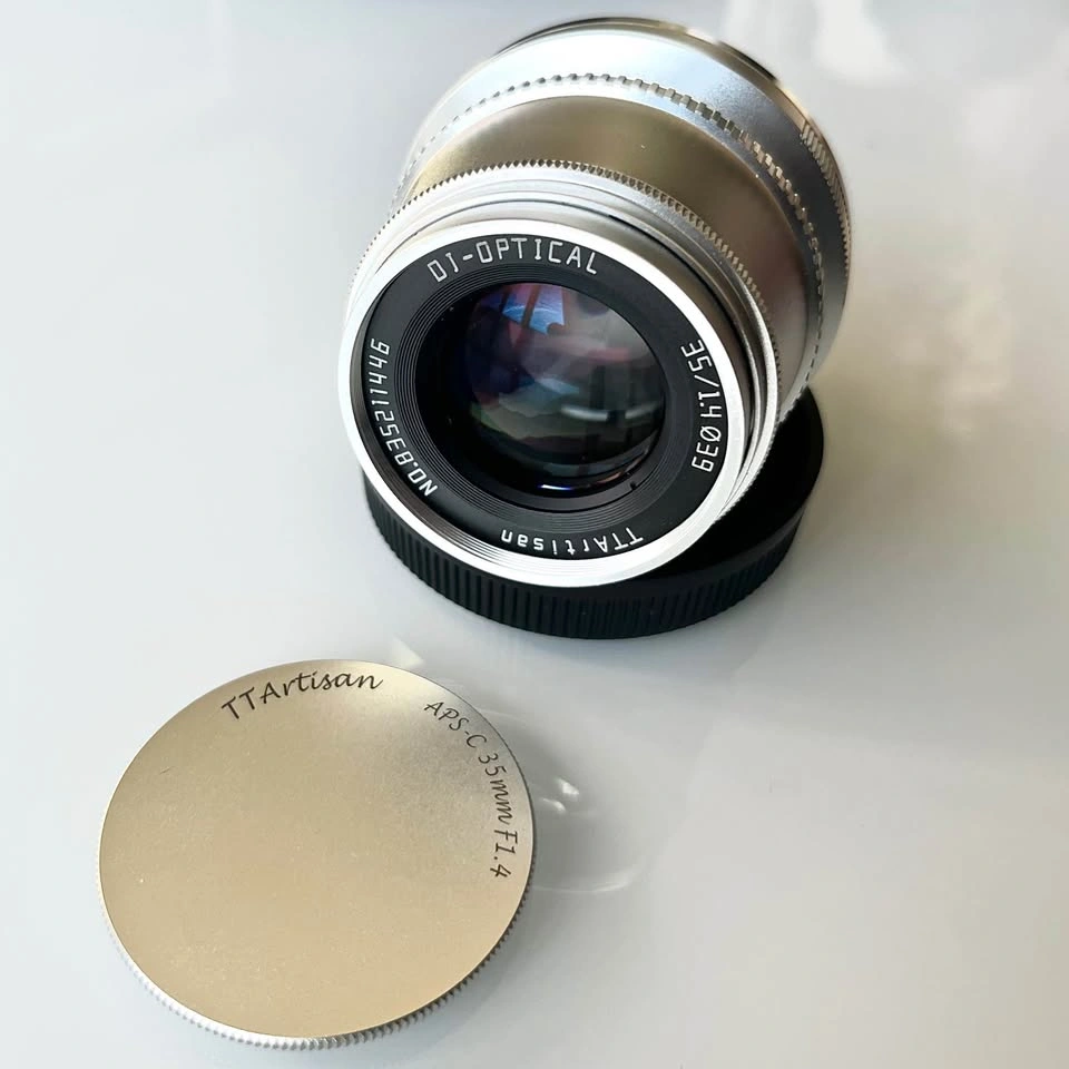 TTArtisan 35mm f/1.4 Lens for Canon EOS-M - Silver - photo 3