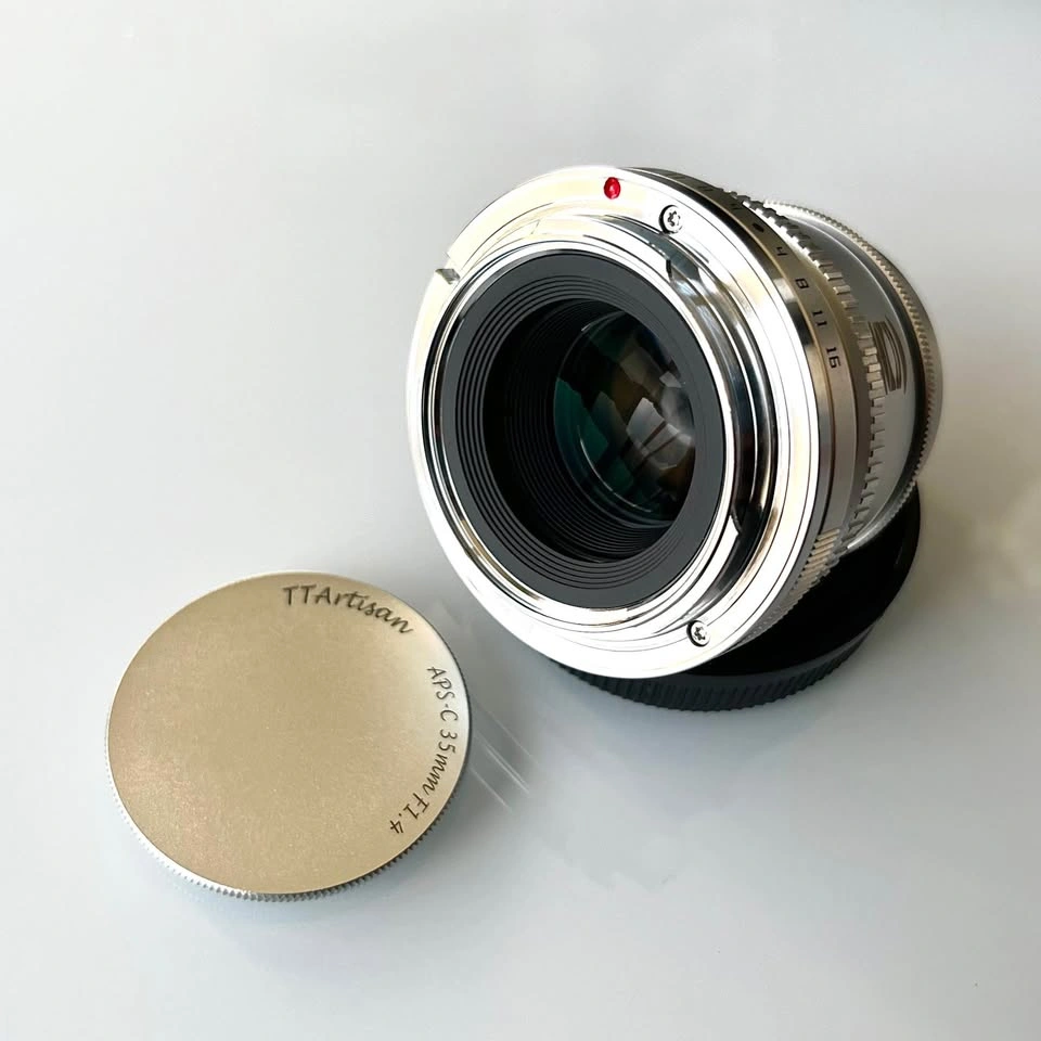 TTArtisan 35mm f/1.4 Lens for Canon EOS-M - Silver - photo 4