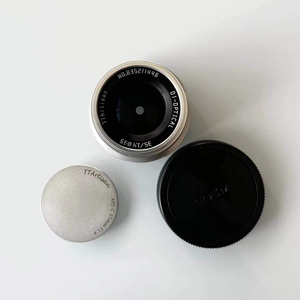 TTArtisan 35mm f/1.4 Lens for Canon EOS-M - Silver - photo 5