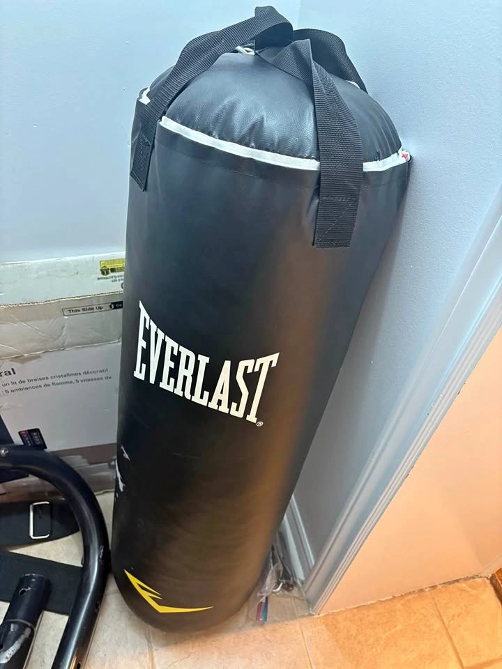 Everlast Boxing bag stand with bag