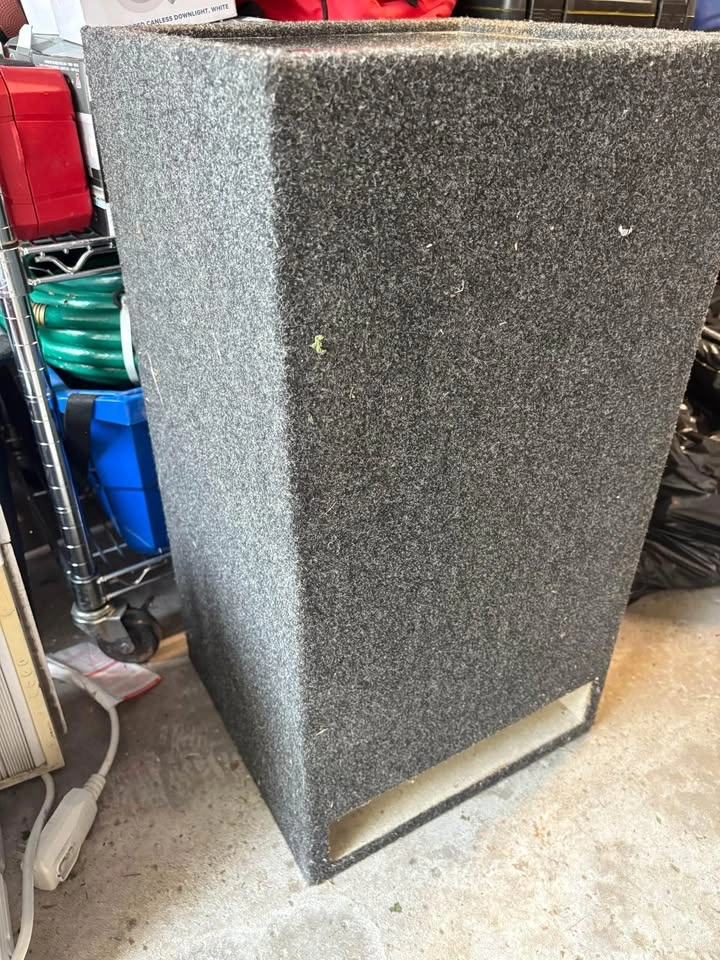 10IN ported subwoofer box - photo 3