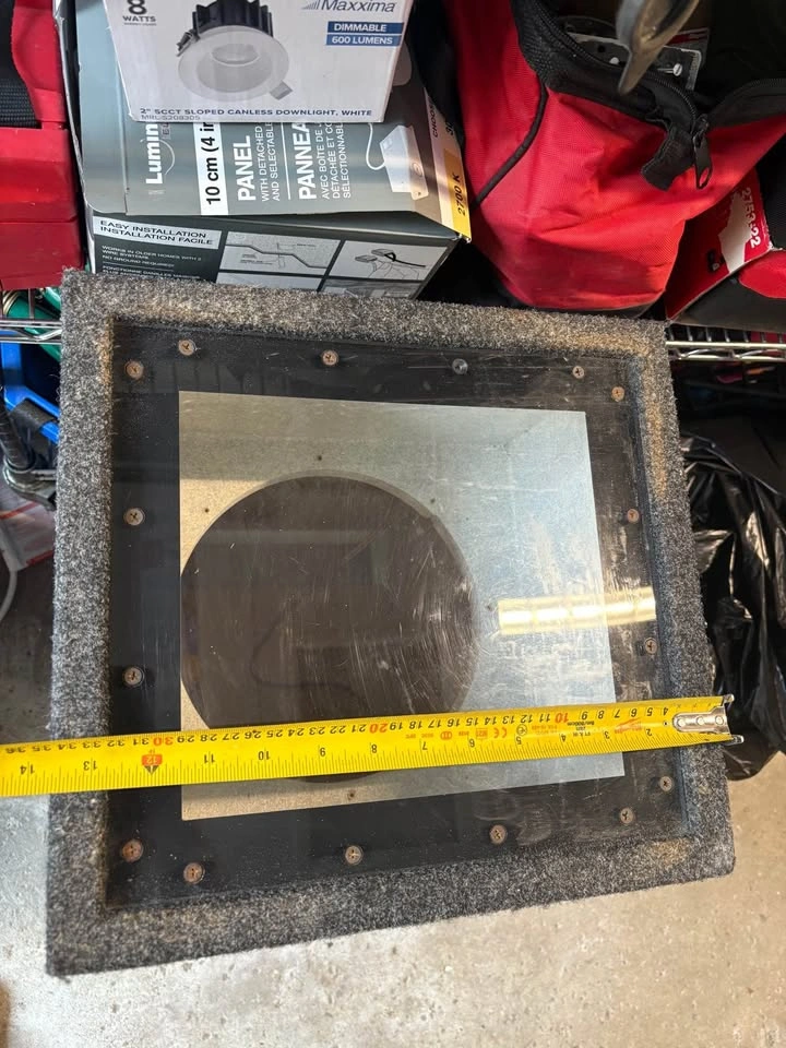 10IN ported subwoofer box - photo 5