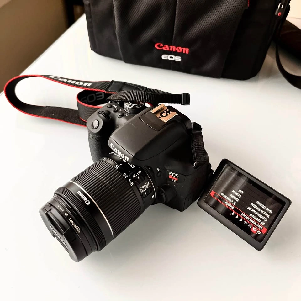 📸 Canon T6i DSLR Bundle | Wi-Fi • Flip Touchscreen • STM Lens - photo 2