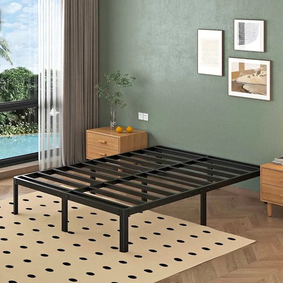 Lutown-Teen Full/Double Metal Bed Frame BRAND NEW thumbnail