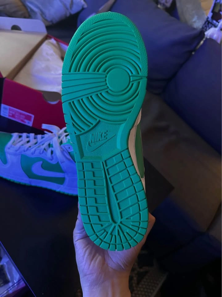 Nike Dunk Hi Retro BTTYS Stadium Green 10.5 - photo 5