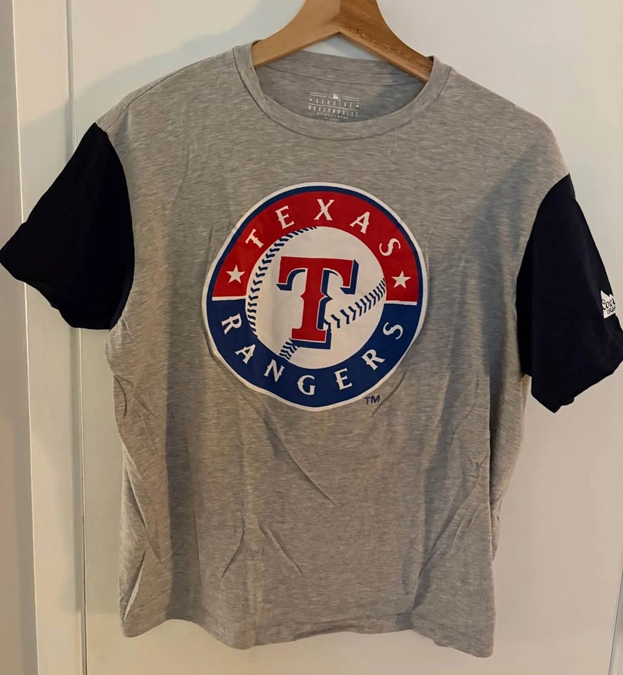 NOS Vintage Texas Rangers MLB Graphic T-Shirt - Men's Large