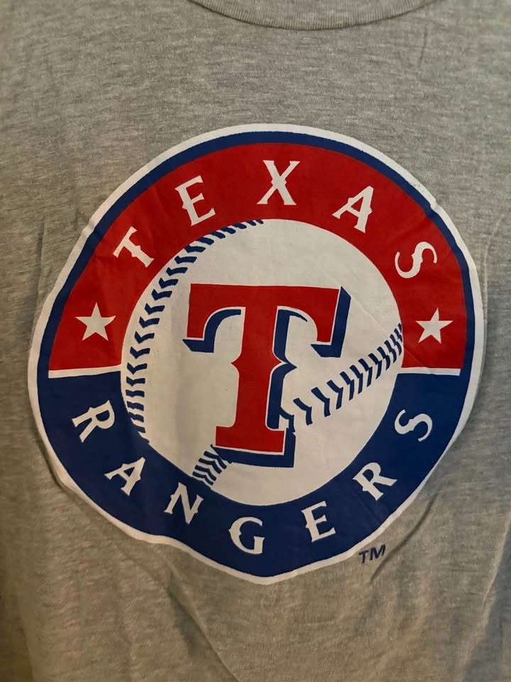NOS Vintage Texas Rangers MLB Graphic T-Shirt - Men's Large - photo 4