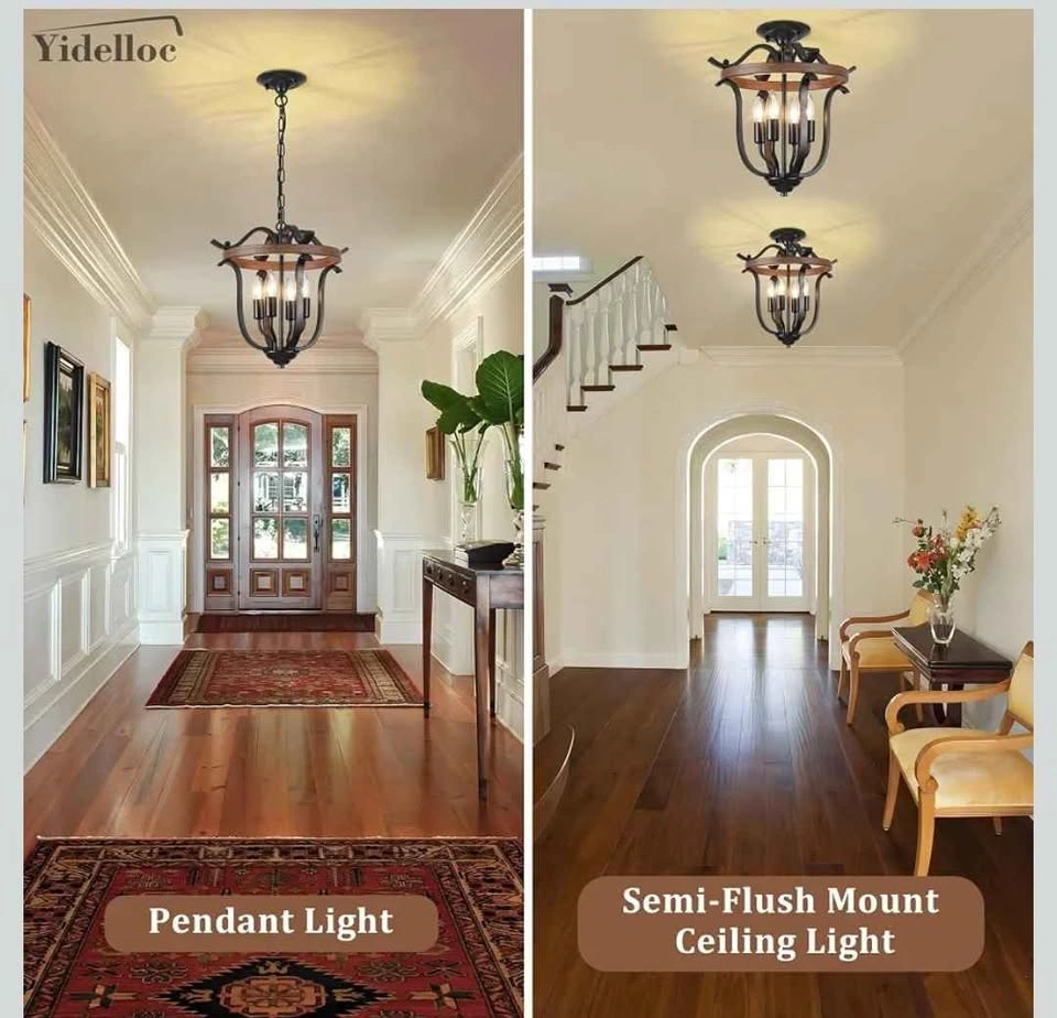 Beautiful Vintage Rustic Cage Chandelier - photo 4