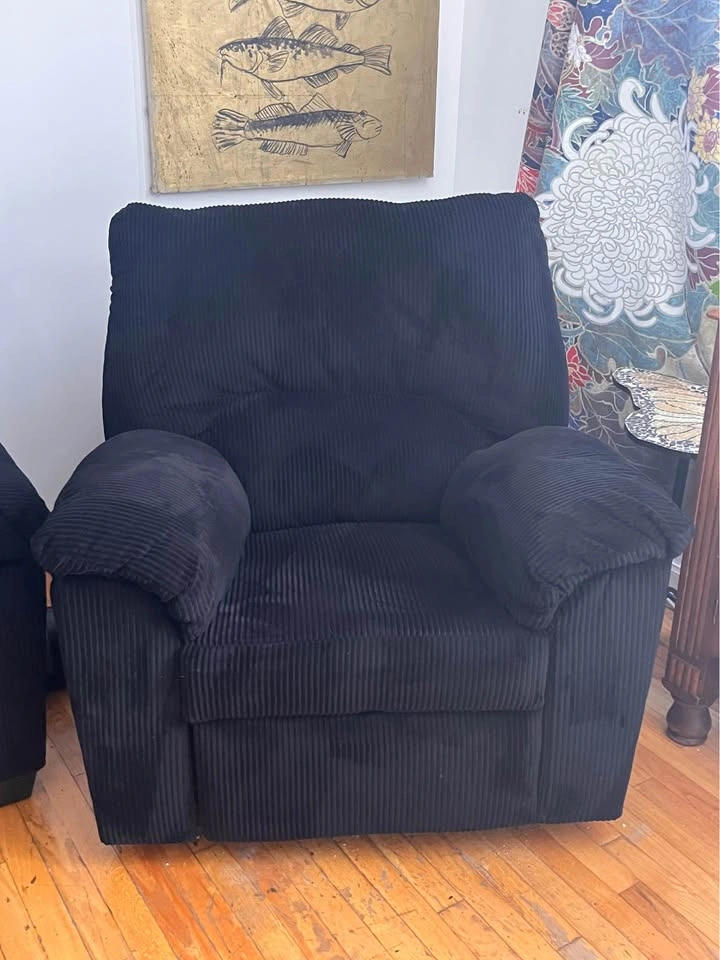 Loveseat and recliner - photo 5