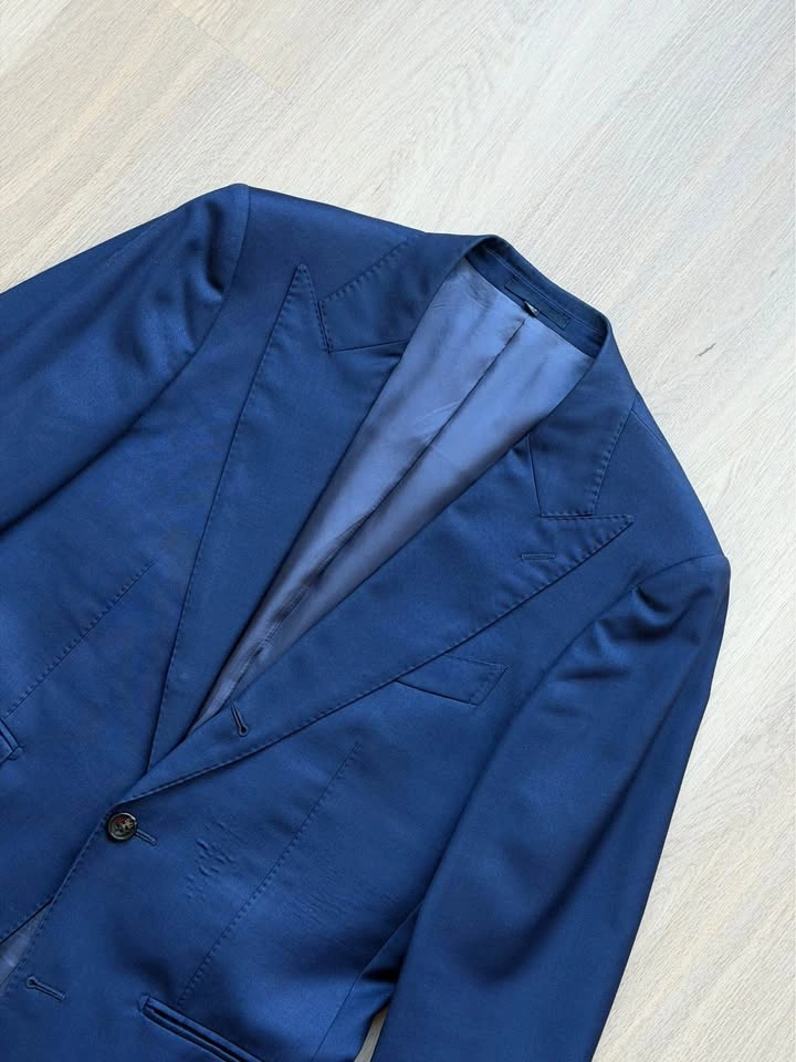 Suitsupply 3/2 Roll Single Breasted Blue Suit 36R 30 W - photo 2