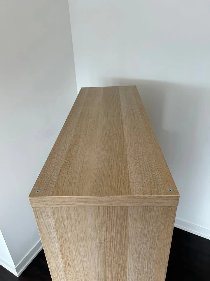 IKEA KALLAX Bookcase with 3 BRANÄS Rattan Baskets - photo 3