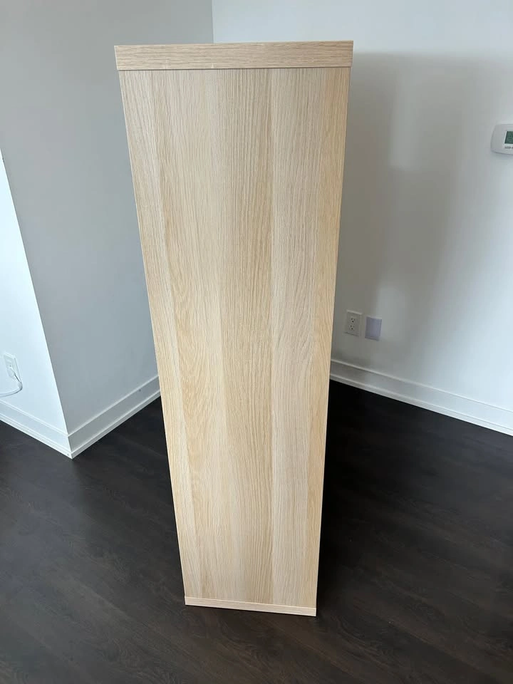 IKEA KALLAX Bookcase with 3 BRANÄS Rattan Baskets - photo 5